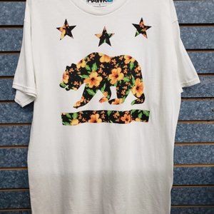 HAWK WHITE SHIRT MENS SIZE L